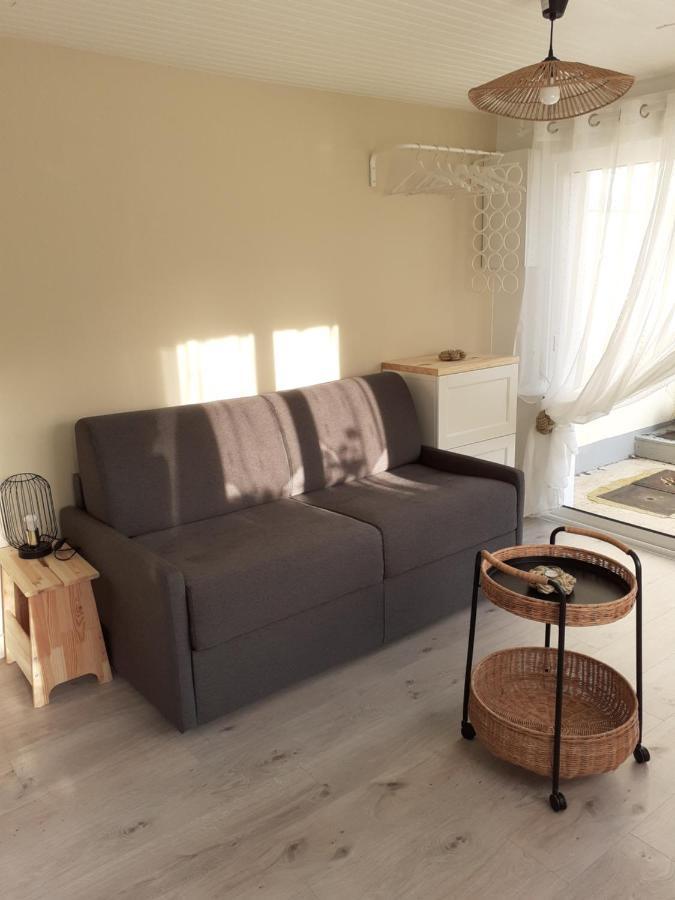 מרלימונט-פלאז' Studio Canape Convertible 2 Pers Avec Jardin Et Parking Clos מראה חיצוני תמונה